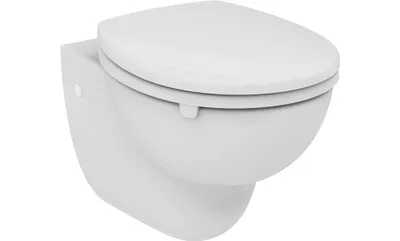 Produktbild von Ideal Standard Wand-Tiefspülklosett Plus CONTOUR 21 ohne Spülrand, antibakteriell, 360 x 520 x 365 mm weiß