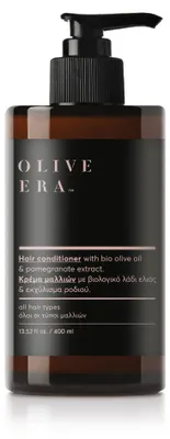 Produktbild von Olive Era Hair Conditioner Olivenöl 400ml | Tiefenpflege Pomegranate