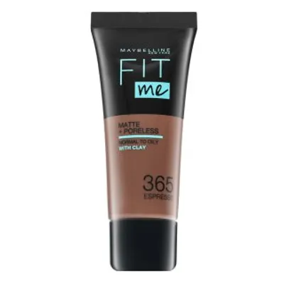 Zdjęcie produktu dla Maybelline Fit Me! Podkład Matte + Poreless 365 Espresso – płynny podkład o matującym działaniu, 30 ml