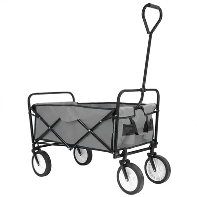 Produktbild von Bolderkar - Bollerwagen - Klappbarer - Gartencar - 262 Liter - Gartenwagen - Gartentrolley