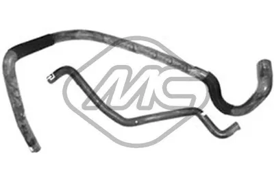 Produktbild von Metalcaucho Kühlerschlauch Wasserschlauch für RENAULT SCÉNIC II (JM0/1) 09334