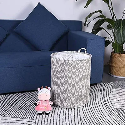 Produktbild von Wäschekorb 50cm, wasserdicht, Faltschale, Baumwolle