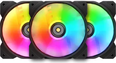 Obrázek produktu pro COUGAR CGR-CF-MHP12HB3-RGB, Vzduchový chladič, 12 cm, 143,53 m³/h, Černá, Bílá