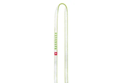 O-Sling Bio-Dyn 11 mm; 80 cm; 5-Pack von Ocun; geeignet für Klettern; grün und weiß; strapazierfähiges Material.