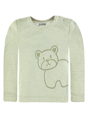 Produktbild von Beige Langarmbluse für Kinder Kanz