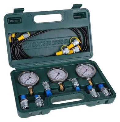 Obrázek produktu pro Sada hydraulických manometrů pro bagry