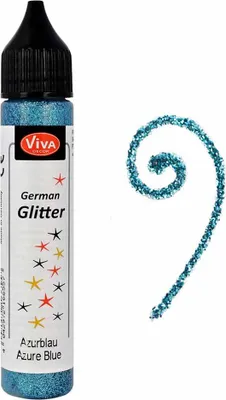 Immagine prodotto di Brillantini tedeschi 28ml -Blu azzurro-