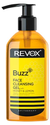 Productafbeelding van Revox B77, Buzz, Honey & Lemon, Energiserende, Reinigingsgel, voor het gezicht, 180 ml