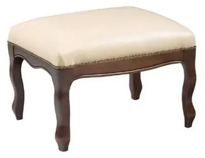 Produktbild von Hocker Sitzhocker Schemel Pouf Fußhocker Polsterhocker Holzhocker Fußbank