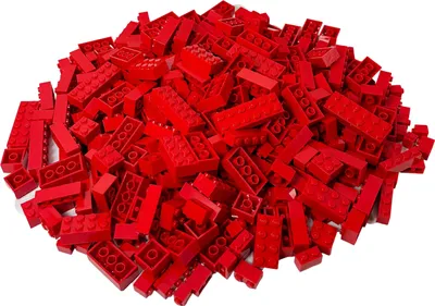 Zdjęcie produktu dla LEGO® Bricks High Bricks Red NOWOŚĆ! Ilość 50x