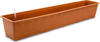 Produktbild von Bewässer.-kasten AquaGreen pl. terracotta. 1000X210x175mm