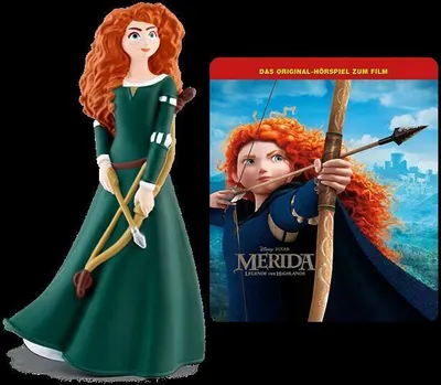 Produktbild von tonies Hörfigur Disney Merida - Legende der Highlands (Hörbuch mit Musik, ab 4 Jahren, 67 Minuten Laufzeit)