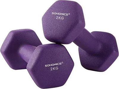 Obrázek produktu pro Famanu činky, sada 4 kg - pro muže i ženy, ideální pro domácí cvičení