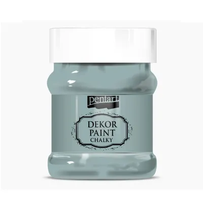 Produktbild von PENTART Dekorfarbe Chalky, 230 ml, Country-Blau