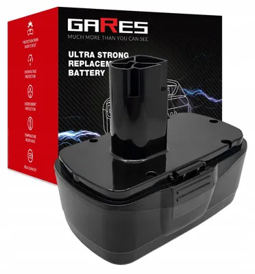 Zdjęcie produktu dla GARES Akumulator Bateria do Craftsman 1323903 FS2000 CK2020 158301 | 19,2 V 3Ah | Seria Wzmocniona High-Performance | Wysoka Moc