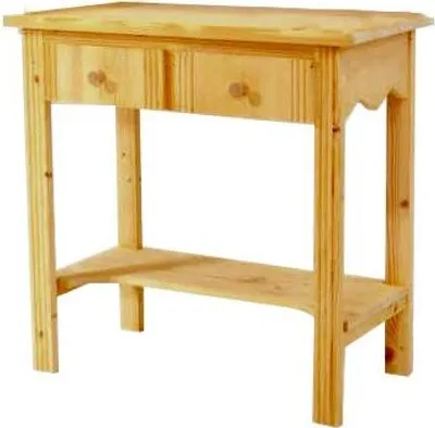 Produktbild von Konsole Eingangsbereich Holz + 2 Schubladen - Antike Honig