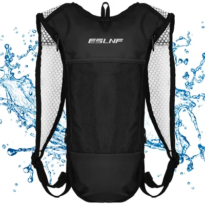 Produktbild von 5L Ultraleicht Trinkrucksack, Hydration Pack, Fahrradrucksack für Laufen, Camping, Wandern, Marathoner