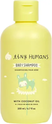 Zdjęcie produktu dla Tiny Humans - Szampon dla niemowląt - Wyjątkowo delikatny i naturalny - Do codziennego stosowania - 200 ml - 1 szt