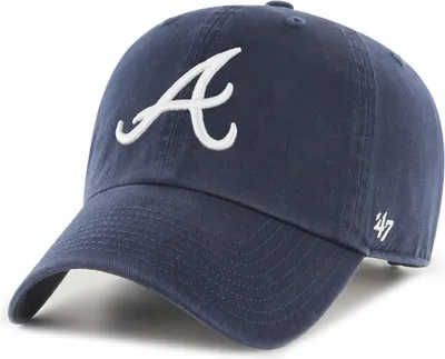 Produktbild von 47 Brand Relaxed Fit Cap - MLB Atlanta Braves navy
