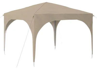 Zdjęcie produktu dla Namiot imprezowy rozkładany 290 x 290 x 245 cm kremowy