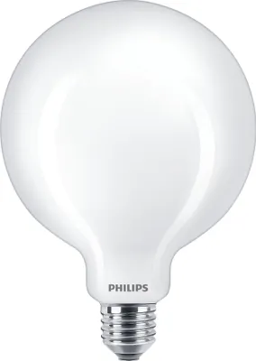 Produktbild von Philips Filament-Lampe, Milchglas, 100W G120 E27, 10,5 W, 100 W, E27, 1521 lm, 15000 h, Kaltweiße