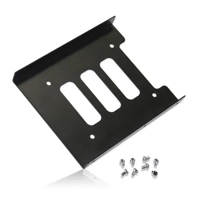 Produktbild von Q89 Einbaurahmen 2,5 Zoll auf 3,5 Zoll – SSD / HDD Festplatten Adapter Halterung für PC Gehäuse