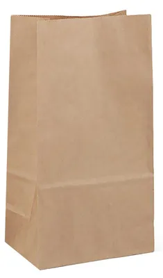 Produktbild von 25 Papiertüten Kraftpapier Papierbeutel Kraftpapierbeutel Geschenktüten Tüten braun, Größe:12 x 21 x 7 cm, Farbe:naturfarben