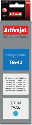 Zdjęcie produktu dla Activejet Zamiennik tuszu do drukarki Epson T6642 niebieski 100 ml