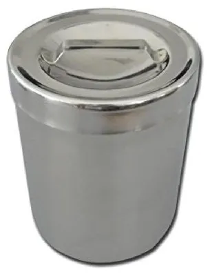 Edelstahl Vorratsdose mit Deckel, 1 l, Ø 103 x 128 mm