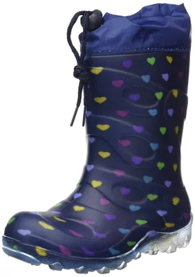 Produktbild von Beck Mädchen knipperende harten Schneestiefel, Blau, 27 EU
