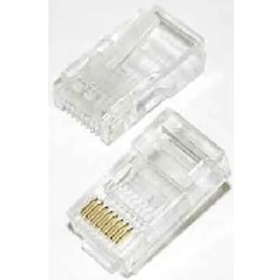 Obrázek produktu pro e+p T 55, RJ-45, Průhledná, Zlato, 2 kusů