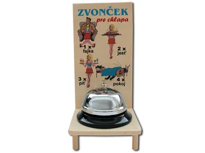 Obrázok produktu pre Drevený zvonček pre chlapa