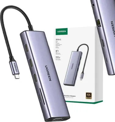 Produktbild von UGREEN Revodok 10-in-1 USB-C Hub