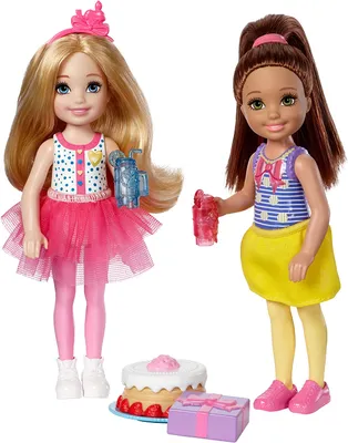 Produktbild von Barbie DYL40 - Chelsea 2er-Pack Übernachtungsparty