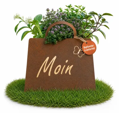 Obrázek produktu pro Sáček Patina Beplantbare s motivem motýlů, rozměry 32 x 30 cm