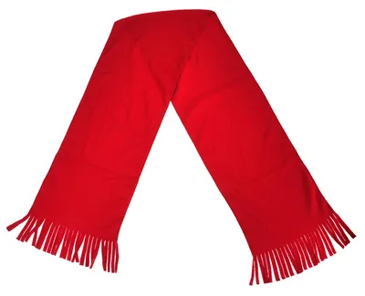 Produktbild von RESULT Uni Fleeceschal / Winterschal / Schal mit Fransen FK659 (Einheitsgröße) (Rot)