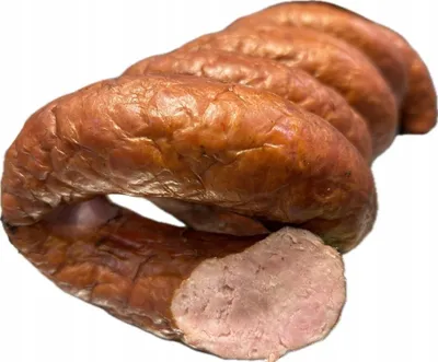 Obrázek produktu pro Homogenizovaná uzená vařená klobása z vepřového a telecího masa, cca 0,45 kg