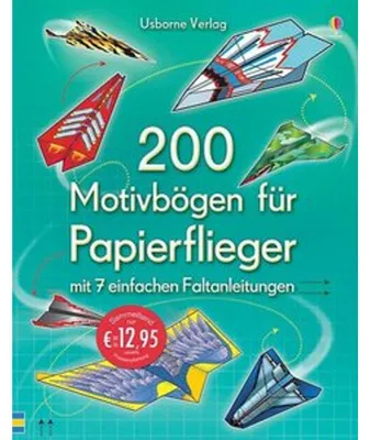 Produktbild von 200 Motivbögen für Papierflieger