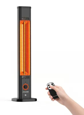 Zdjęcie produktu dla Ogrzewacz podczerwieni 2000W 2-w-1 (do montażu na podłodze i na ścianie)