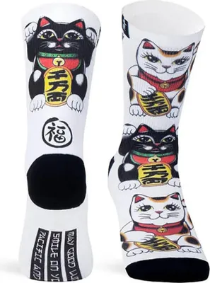 Produktbild von Pacific Socks Neko Socken Weiß EU 42-45 Herren,Damen Weiß EU 42-45