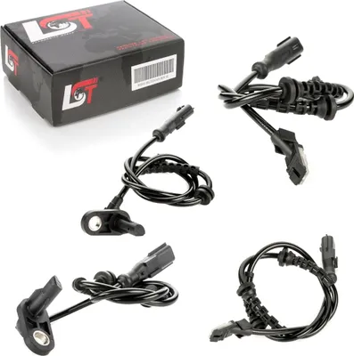 Produktbild von 4x ABS Sensor Raddrehzahlregler Set vorne hinten für RENAULT CLIO III MODUS