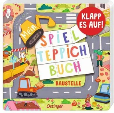 Obrázok produktu pre Mein Spielteppich-Buch. Baustelle