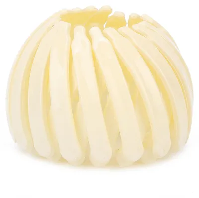 Produktbild von Vogelnest-förmige Haarspangen, erweiterbarer Dutt-Pferdeschwanzhalter, Krallenklemmen-Zubehör, Beige