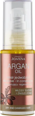 Zdjęcie produktu dla Joanna Argan Oil Regenerujacy eliksir do wlosow suchych i zniszczonych, 30ml