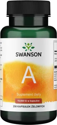 Productafbeelding van VoedingssupplementenSwanson Vitamin A 10.000 Iu (250 capsules) 7075