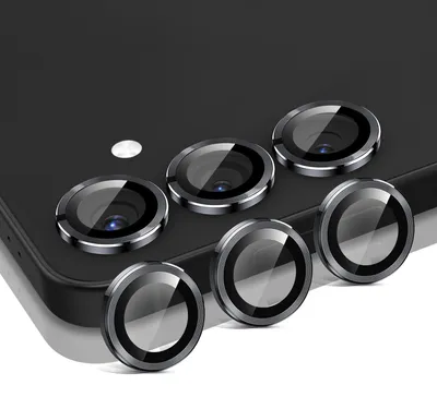 Produktbild von Kamera Linsenschutz Glas Set für Samsung Galaxy S25 Schutzglas Camera Linse Schutz Panzerfolie 9H Schwarz