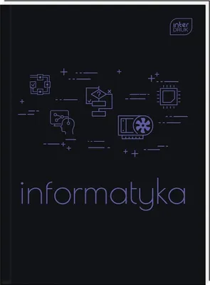 Zdjęcie produktu dla Brulion A5/80K kartka M 70g Informatyka (5szt) - INTERDRUK