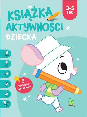 Image de Książka aktywności dla dzieci w wieku 3-5 lat. Niebieska