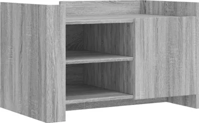 Produktbild von vidaXL Couchtisch Grau Sonoma 80x50x50 cm Holzwerkstoff