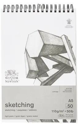 Obrázok produktu pre Winsor & Newton 6672001 Skicár, extra biely, DIN A5